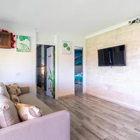 Ferienwohnung Increible Terraza Con Vistas Al Mar En San Agustin Exterior foto